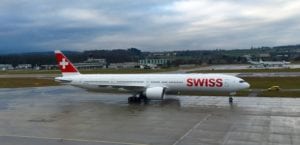 Swiss 777 Flugzeug