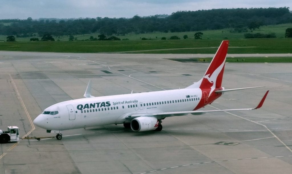 Qantas Boeing 737