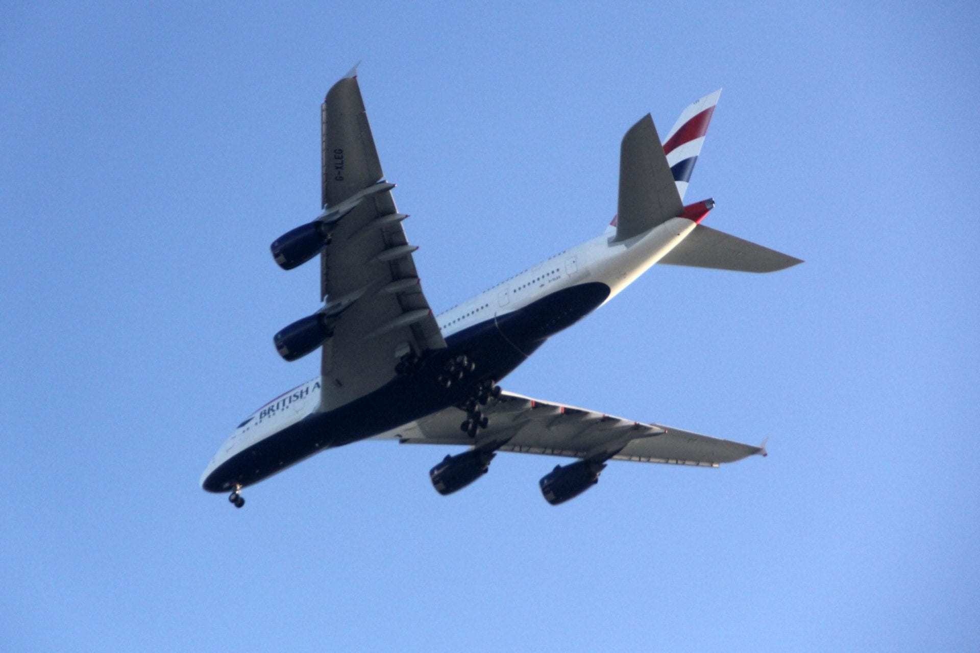 british airways flugzeug