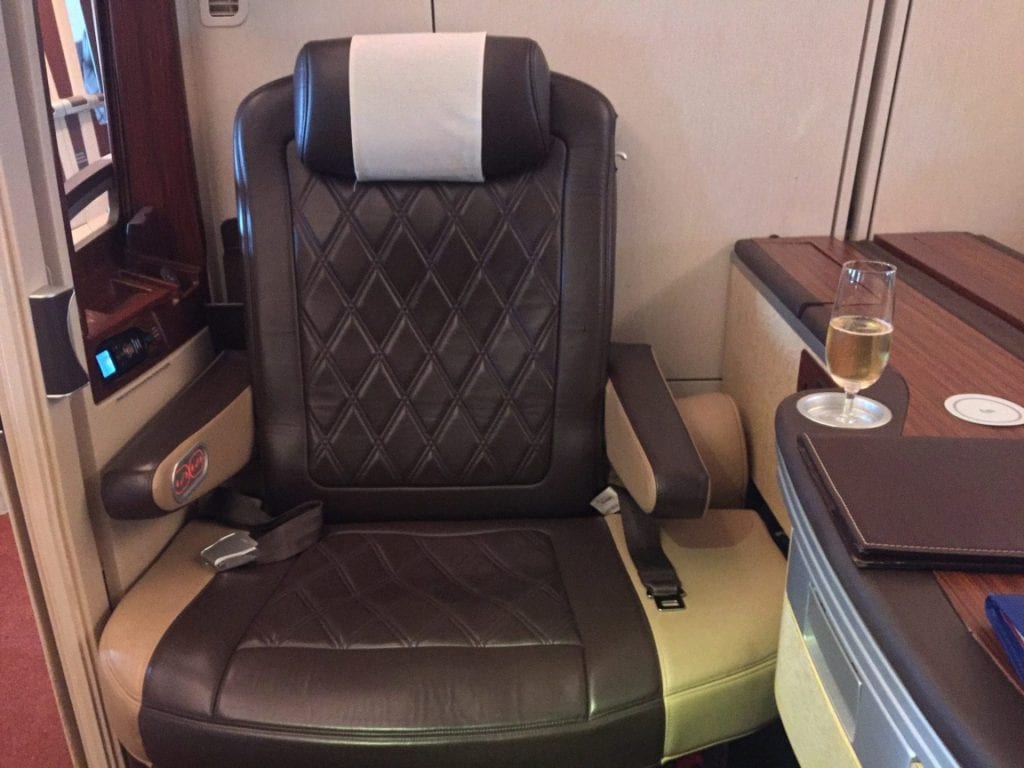 singapore airlines airbus a380 first suites class sitz
