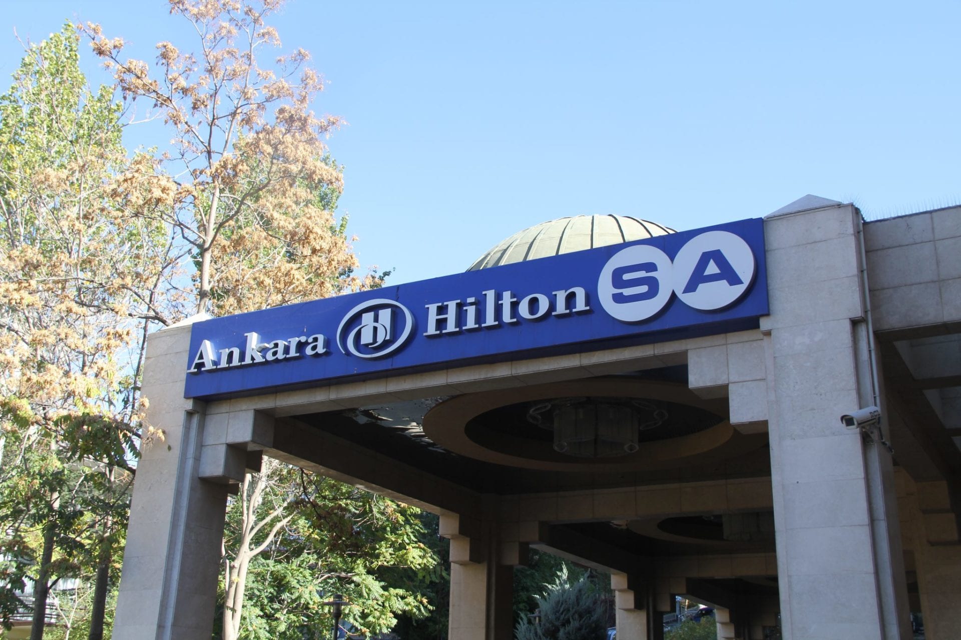 Hilton Ankara Entrance