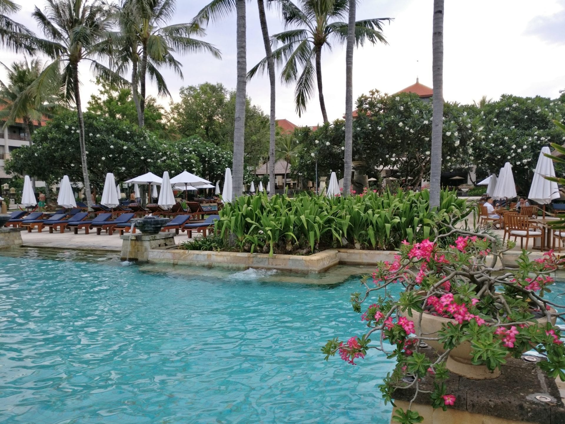 Conrad Bali Lagoon Pool 3