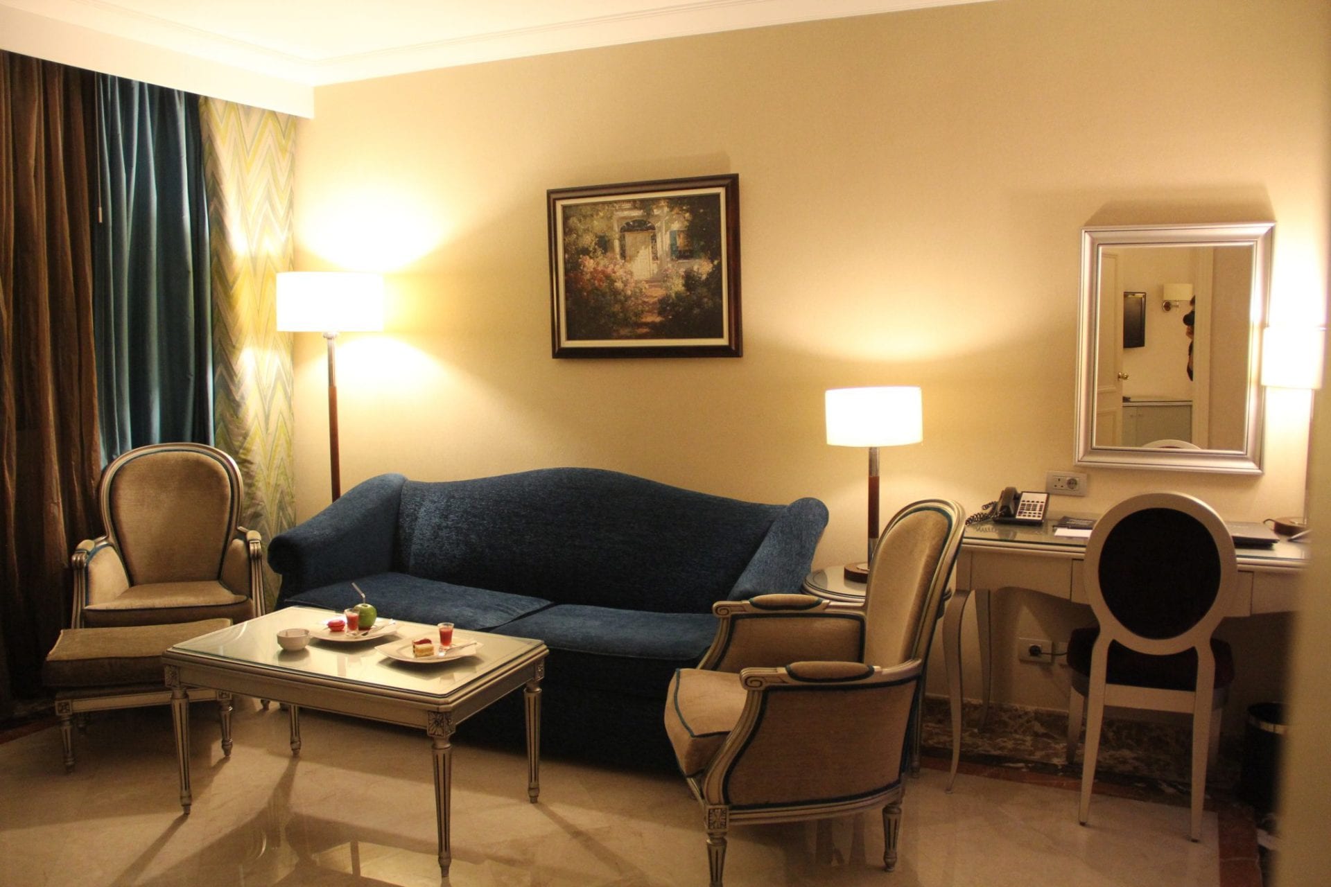 Hilton Alexandria Corniche Mediterranean Suite Living Room