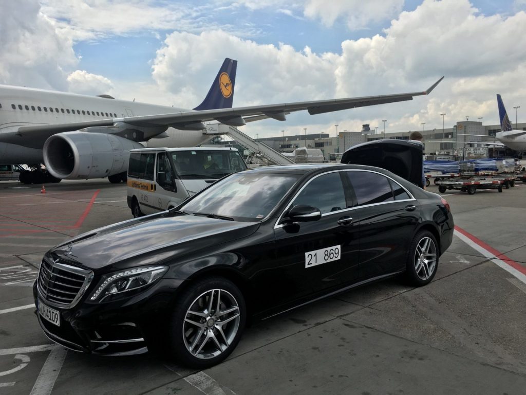 Lufthansa first class limousine
