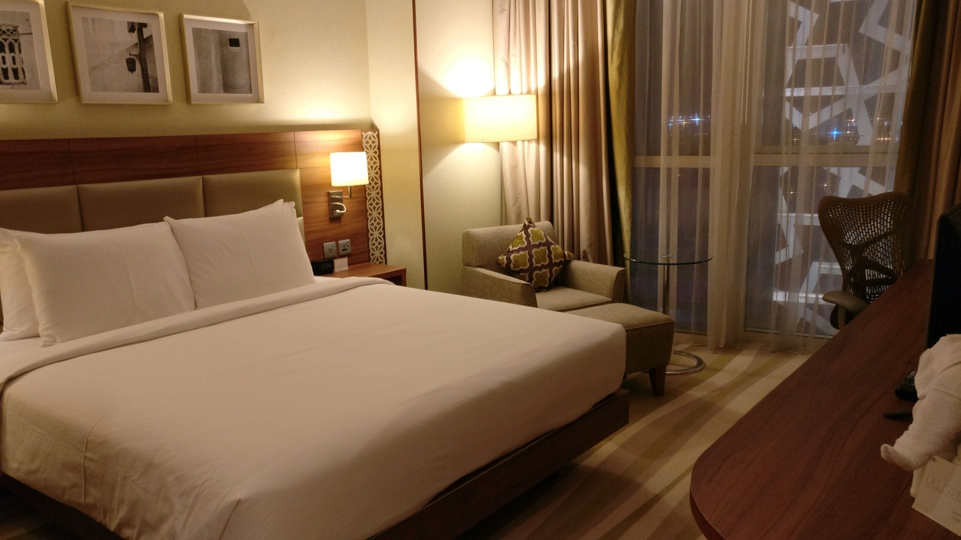 Hilton Garden Inn Dubai Al Muraqabat Suite Bedroom