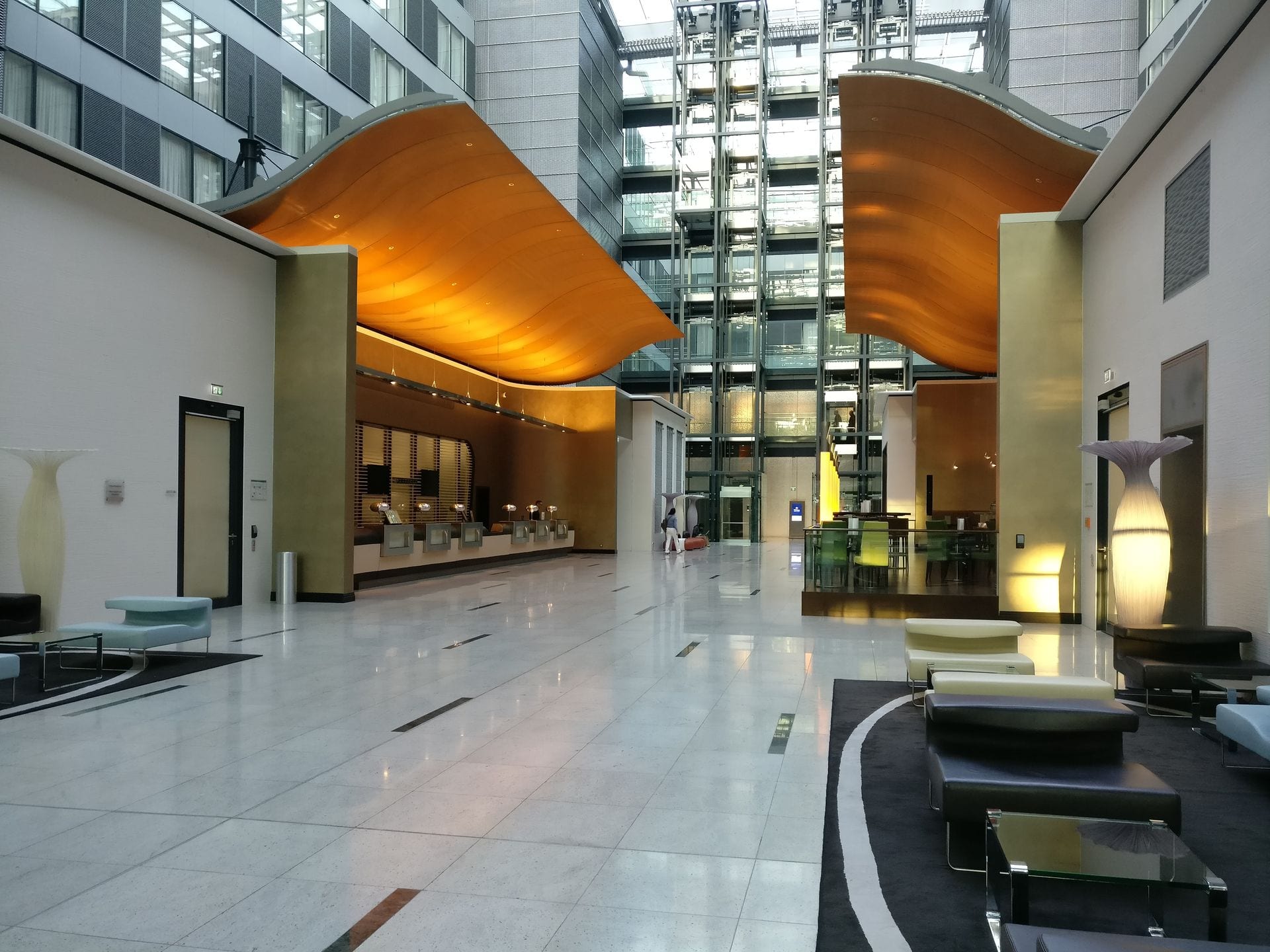 Hilton Frankfurt Airport Lobby