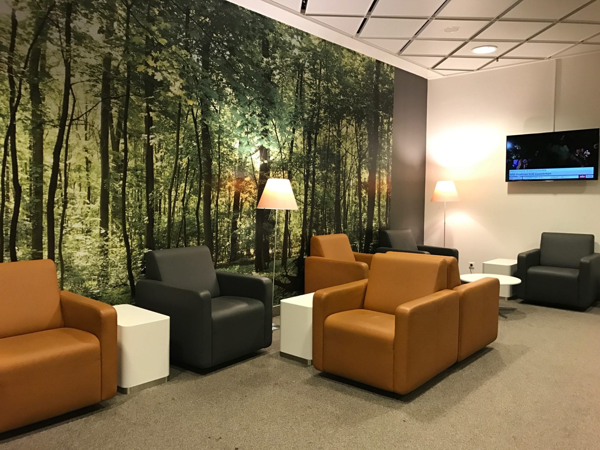 Lufthansa Business Lounge Leipzig Sitzbereich 1