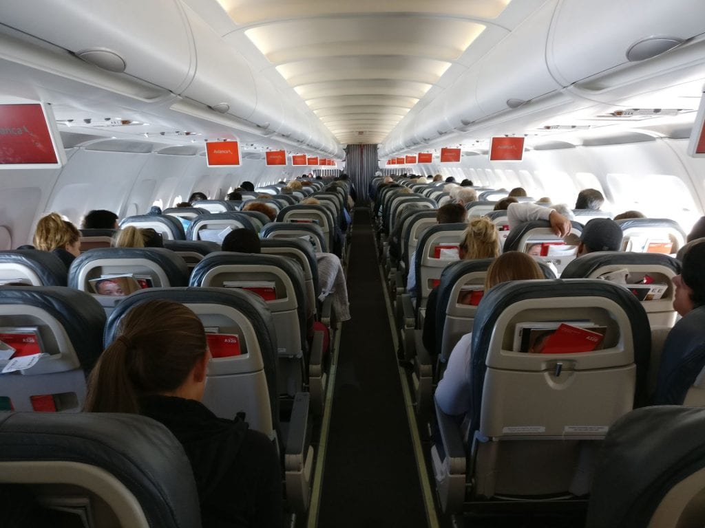 Avianca Economy Class Airbus A320 Seating