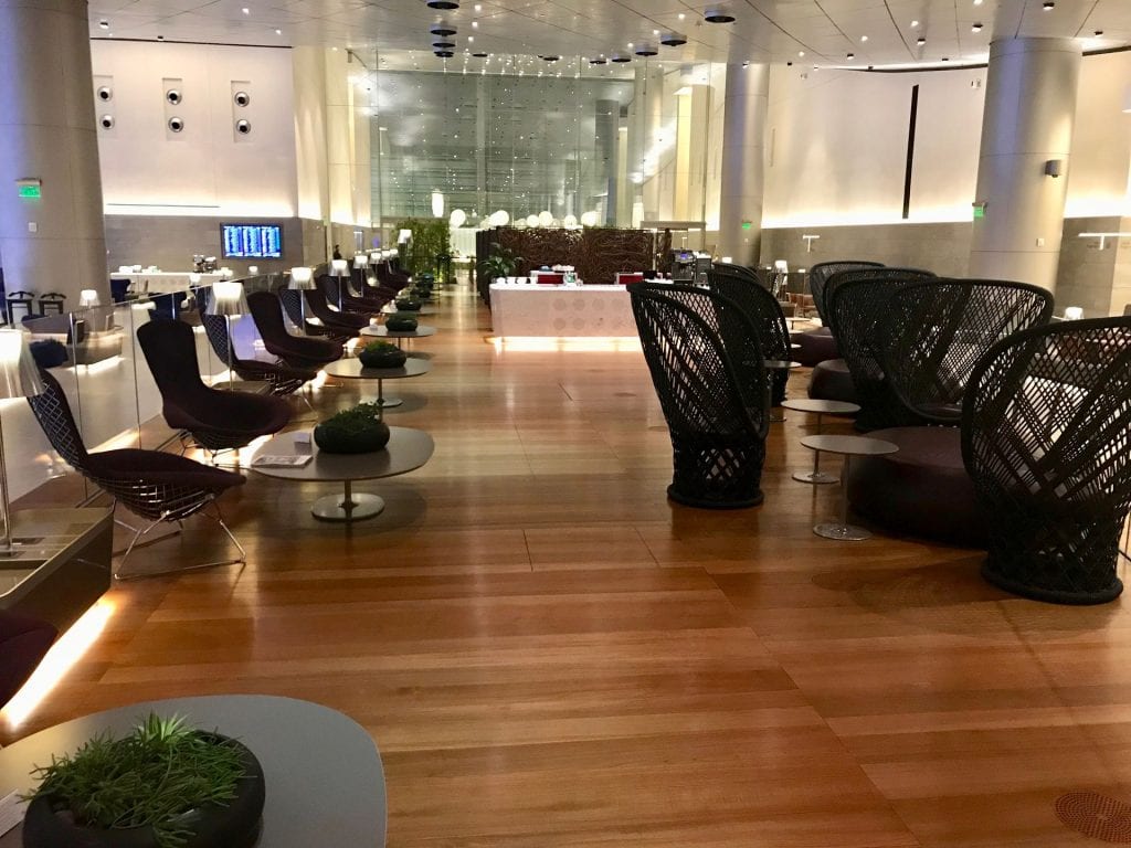 Al Mourjan Business Lounge Doha Sitzgelegenheiten