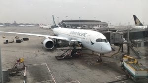 Cathay Pacific Airbus A350 Hongkong