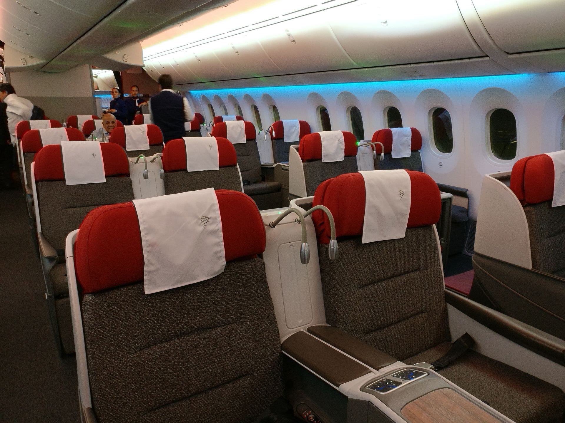 LATAM Business Class Boeing 787 9 Cabin