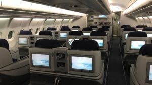 air china business class airbus a330 kabine