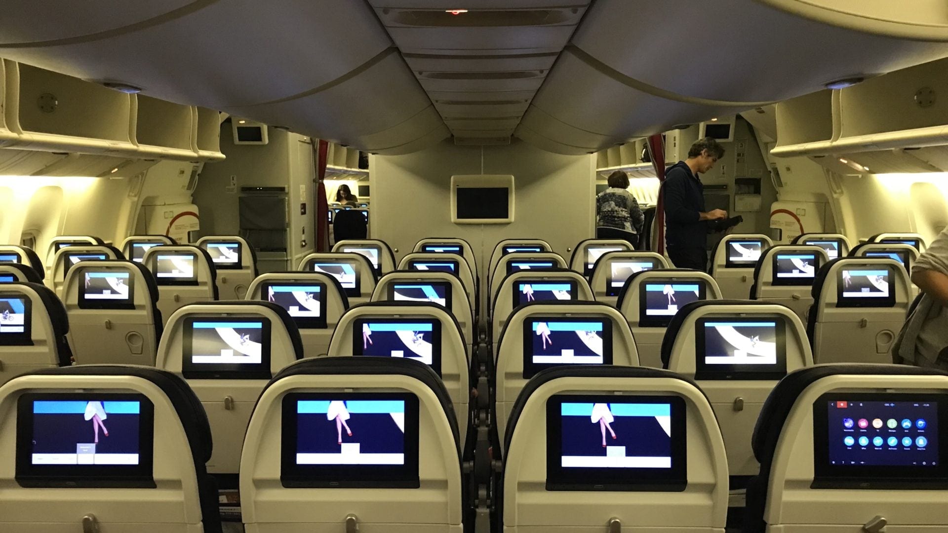 Air France Economy Calss Boeing 777