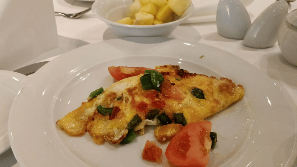 HolidayInn Berlin Prenzlauer Berg Fruehstueck Omelette