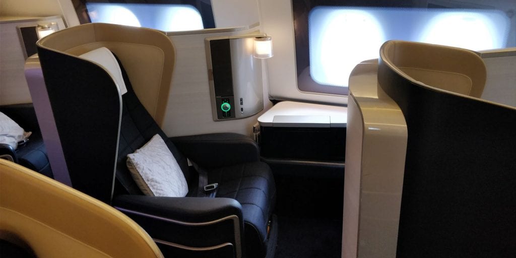 British Airways First Class Boeing 777 Einzelsitz Sitz
