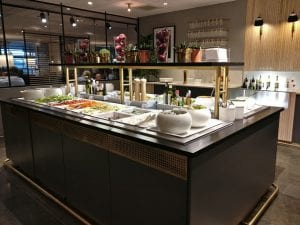 SAS Gold Lounge Oslo Buffet 2