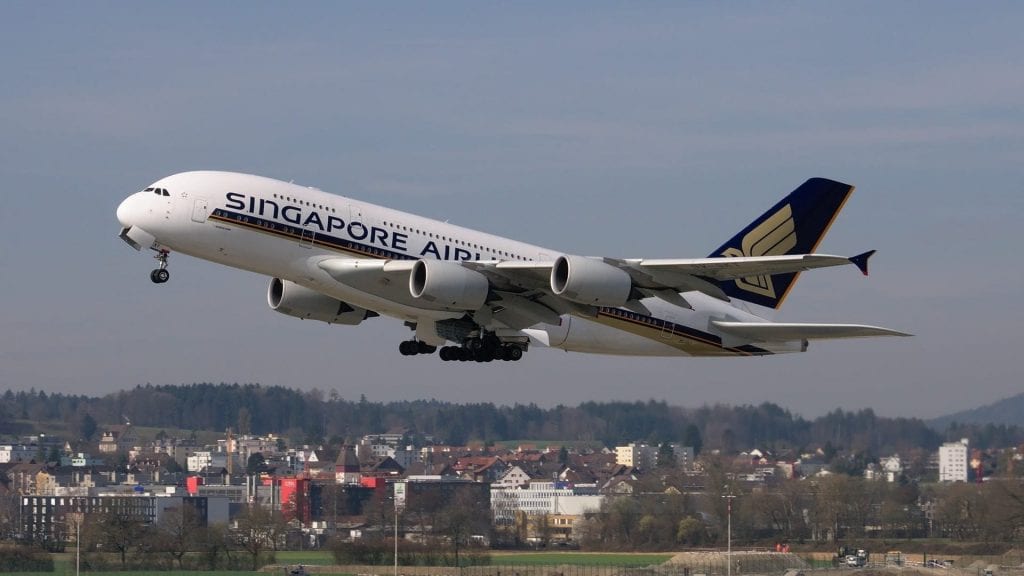 singapore airlines airbus a380