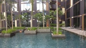 Crowne Plaza Singapur Changi Airport Pool 3