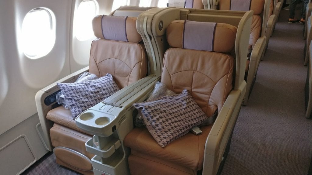 Singapore Airlines Business Class Airbus A330