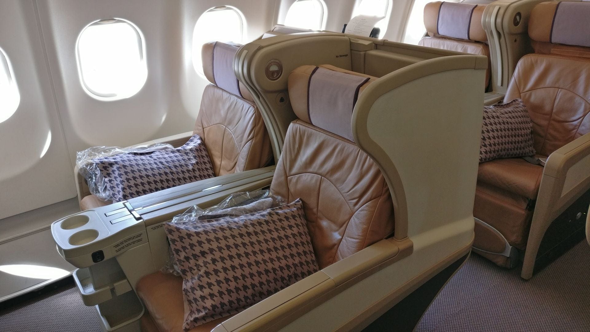 Singapore Airlines Business Class Airbus A330 Sitz 3