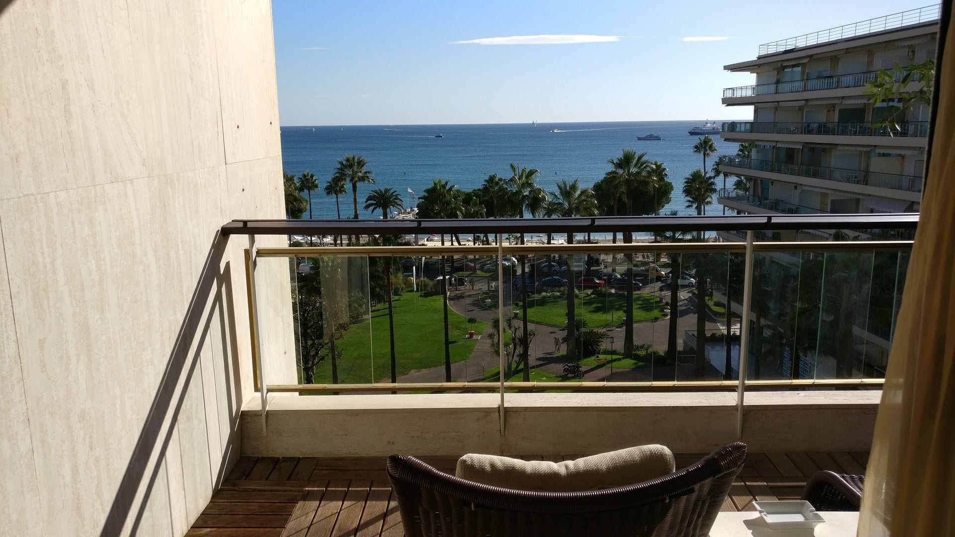 Grand Hotel Cannes Prestige Room Balkon 2
