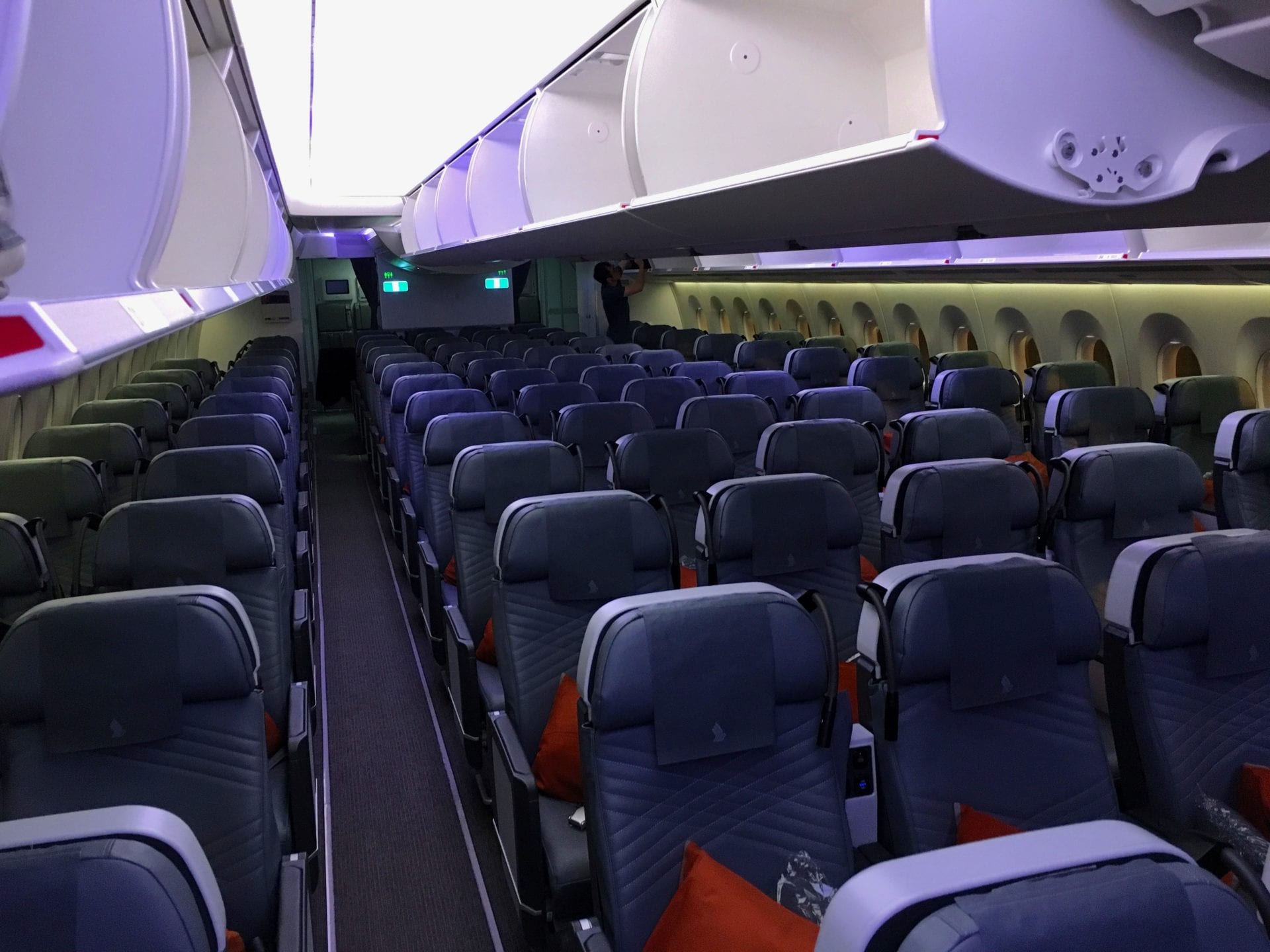 Singapore Airlines Premium Economy Class Ultralangstrecke Kabine 2