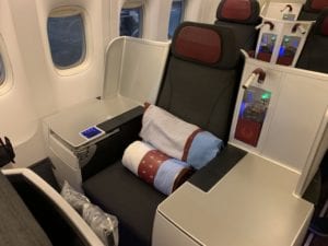 Austrian Business 777 Sitz