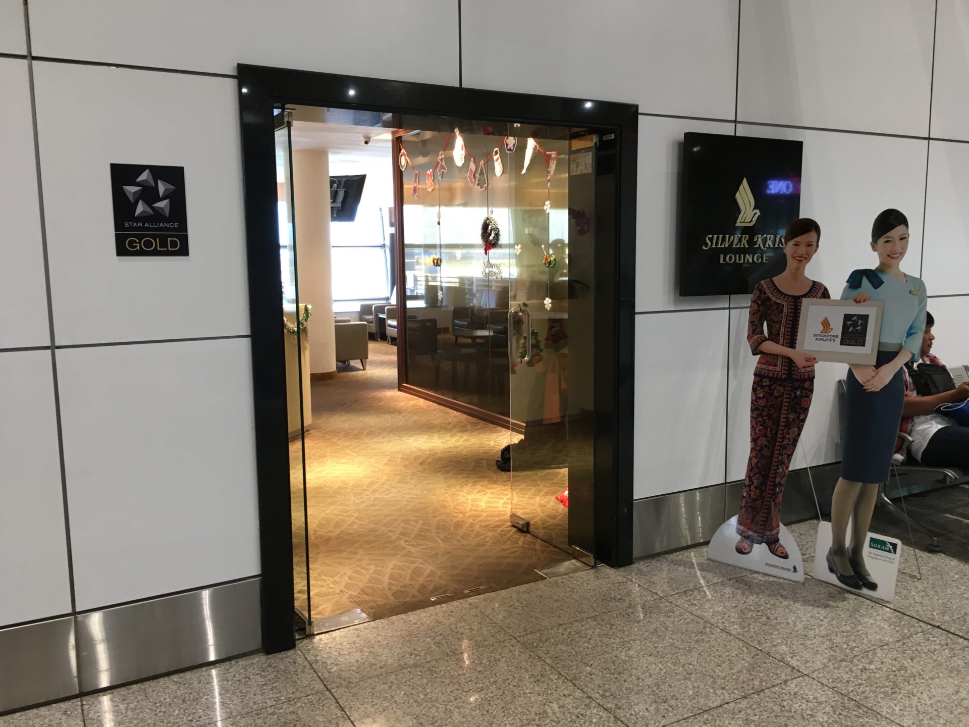 SilverKris Lounge Kuala Lumpur Eingang