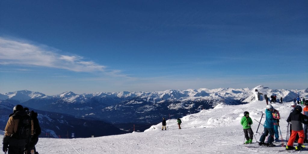 Kanada Whistler Ski Schnee