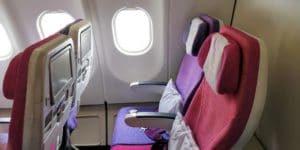 Thai Airways Economy Class Kurzstrecke Sitz 3