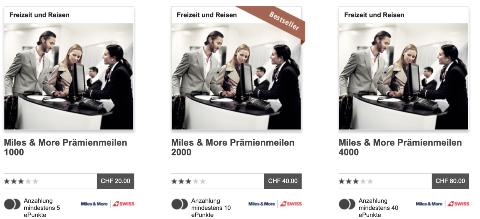 UBS Punkte zu Miles & More transferieren reisetopia
