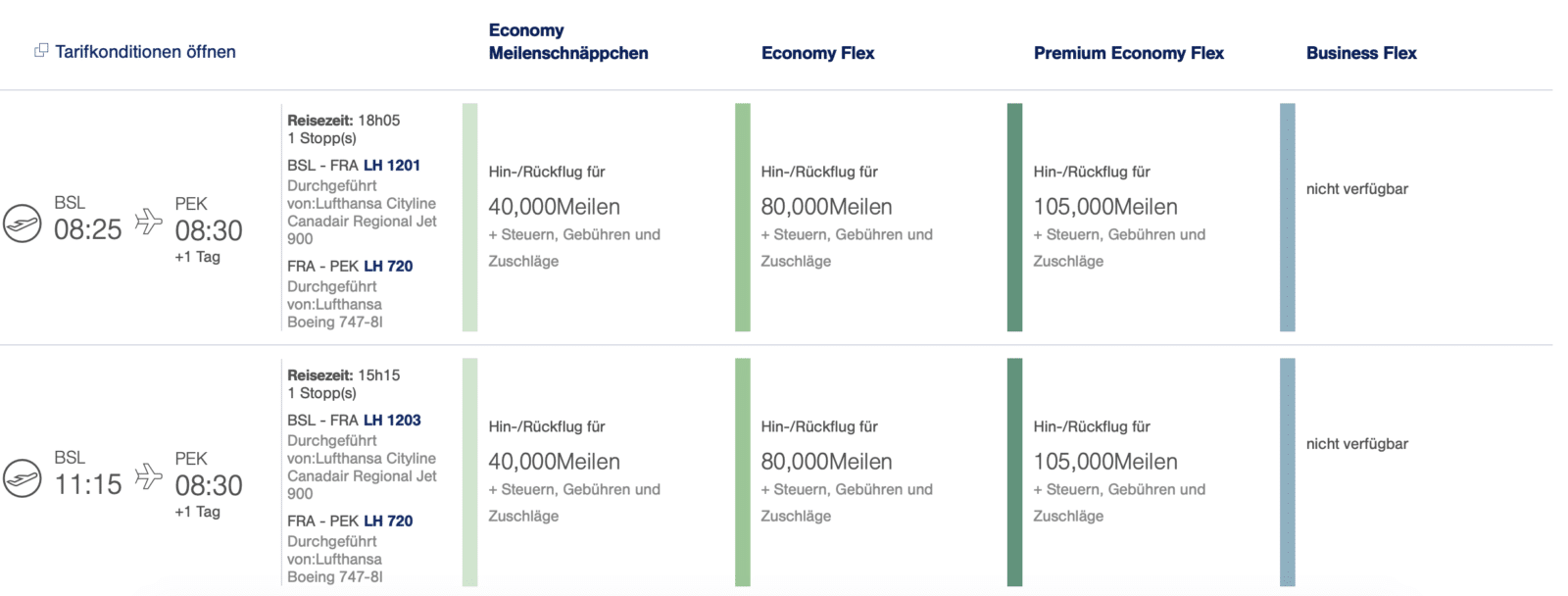 Flug Mit Miles And More Buchen