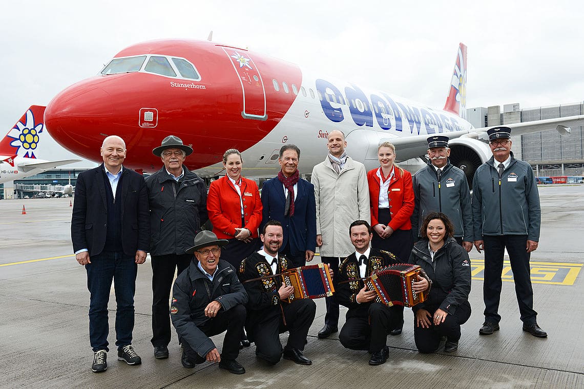 Stanserhorn Edelweiss A320 Vorstand