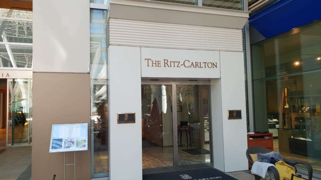 Ritz-Carlton Tokio Eingang
