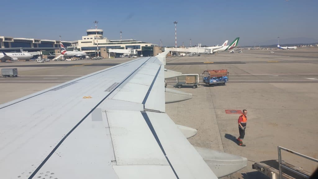 A320 Aegean Blick Aus Dem Fenster Mailand