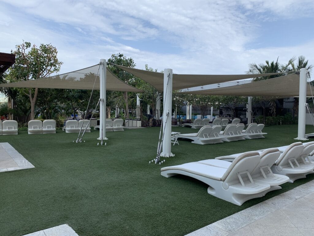Conrad Dubai Pool Area