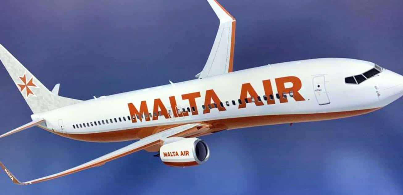 Malta Air Rendering Boeing 737