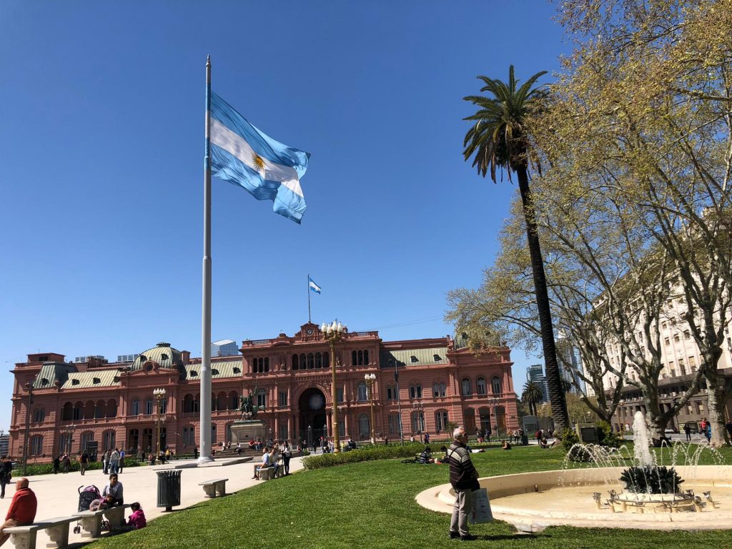 Fabian Wochenrückblick Argentinien Flagge