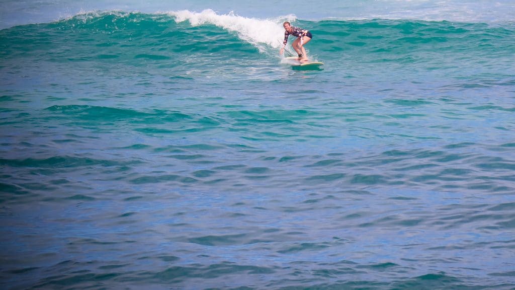 Linda Hawaii 2019 5 Surfen Oahu
