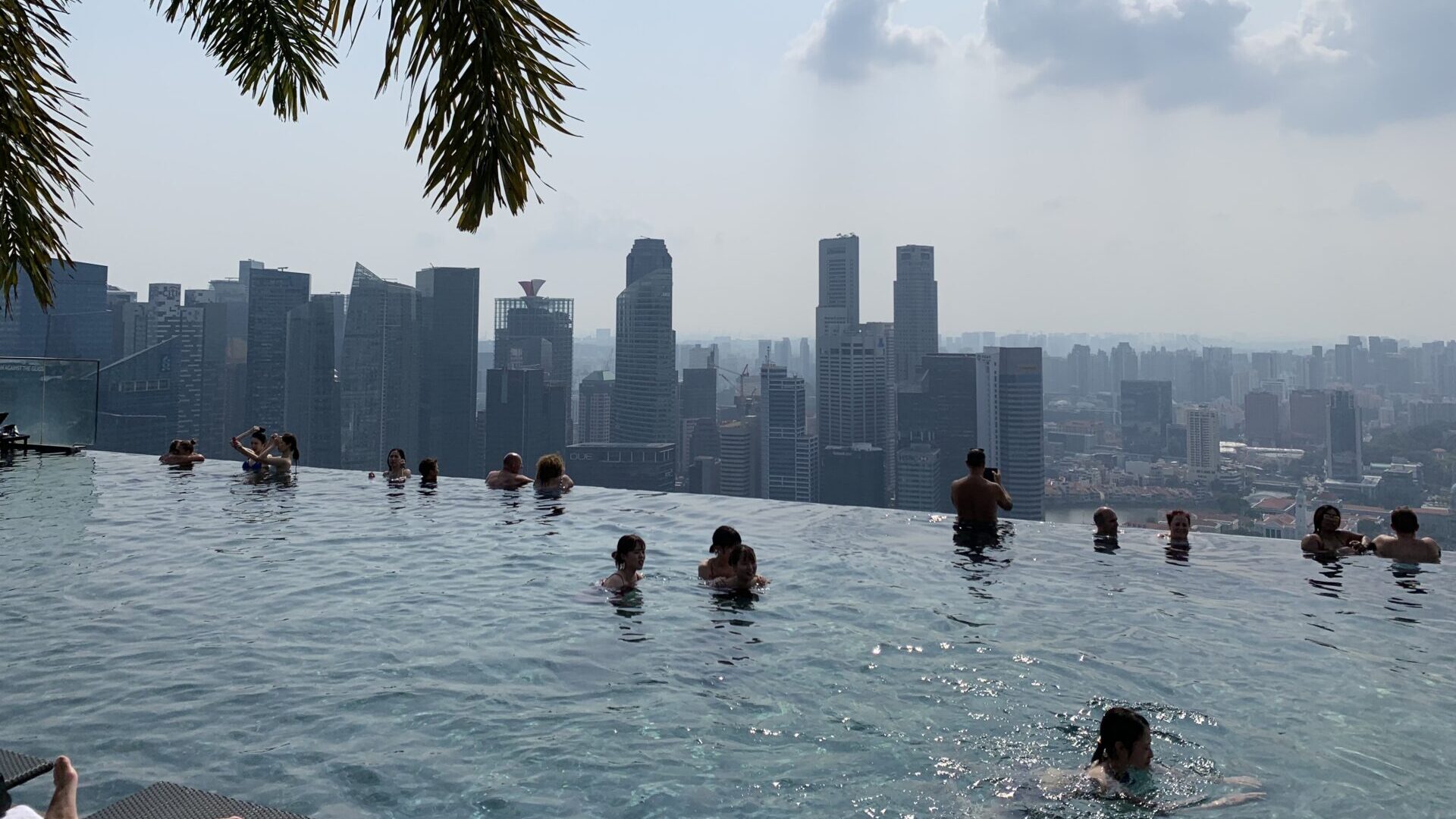 Marina Bay Sands Singapur Pool