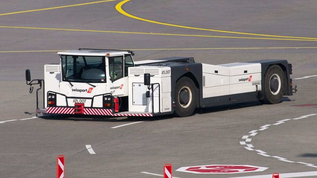 Swissport Fahrzeug Groundservice