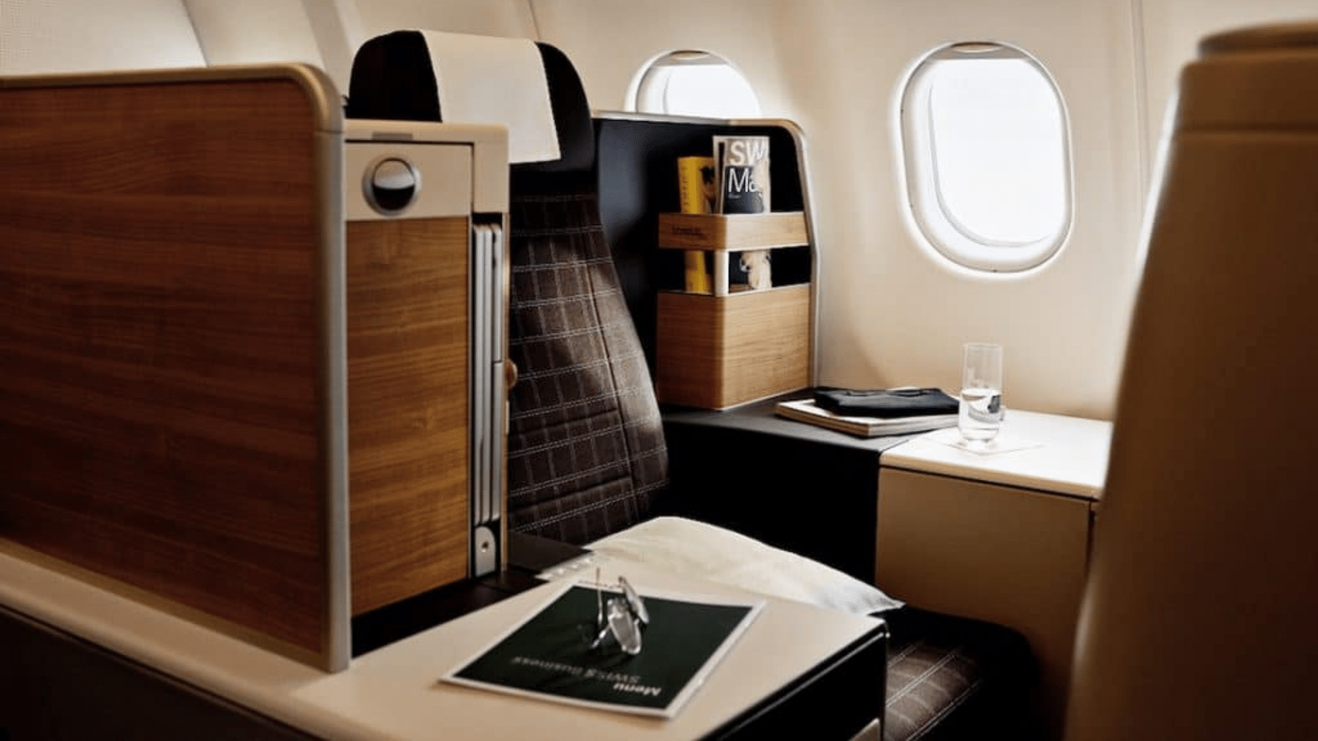 Swiss A340 Business Class