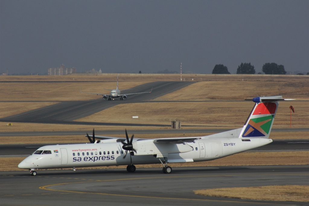 Flughafen Afrika South African Airways Express SAA Dash 8