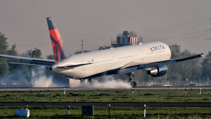 Delta Boeing 767 Landung 800x450