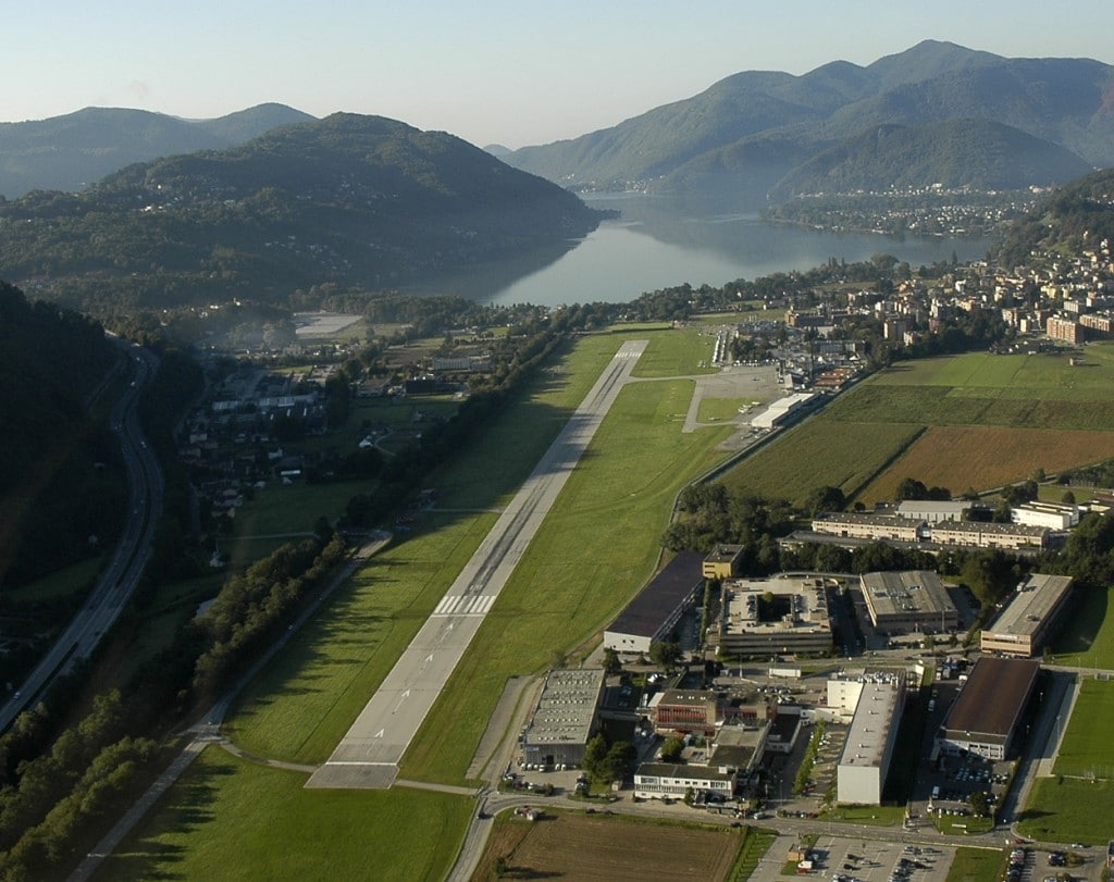 Flughafen Lugano, Schweiz