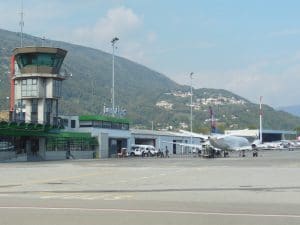 Flughafen Lugano, Schweiz