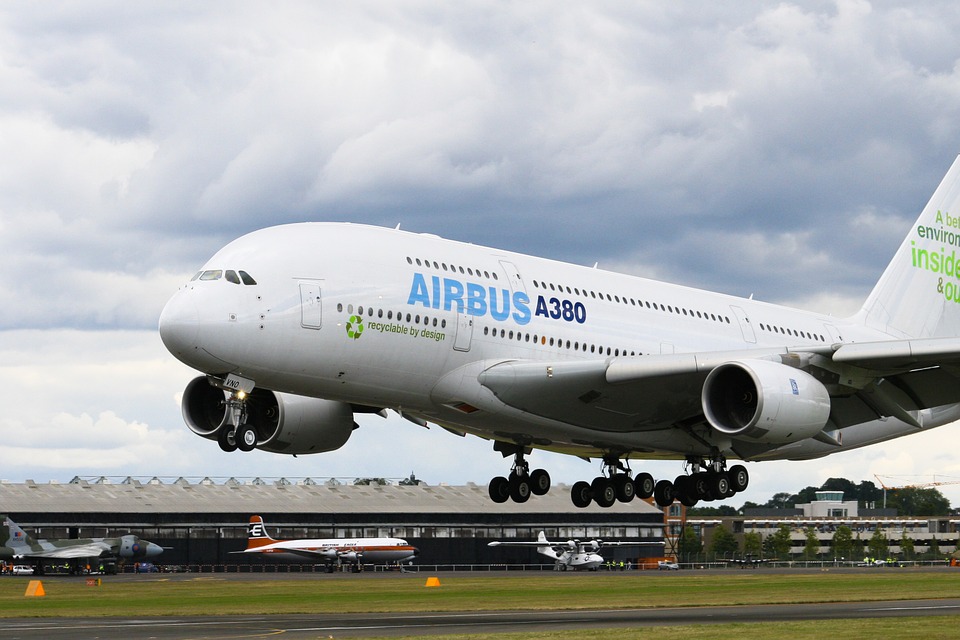 Airbus A380 Umwelt