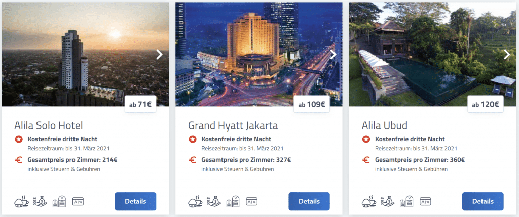 Hyatt Prive Promo Indonesien