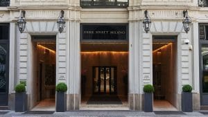 Park Hyatt Mailand Eingang 300x169