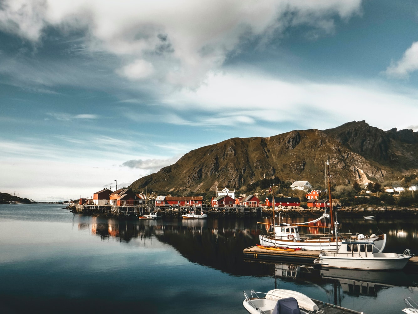 Norwegen Aussicht Landschaft